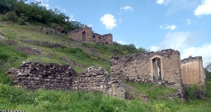 Laçının Əhmədli kəndindən videogörüntülər