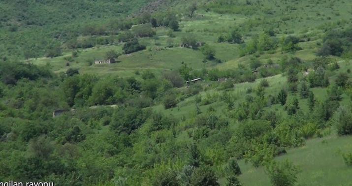 Zəngilanın Sarılı Xəştab kəndindən videogörüntülər