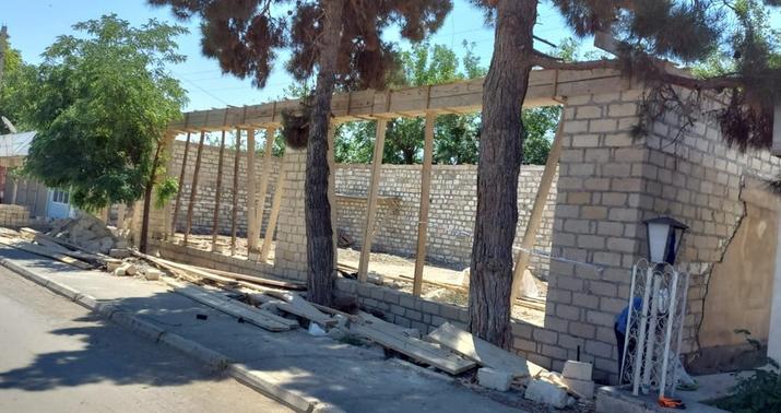 FHN tikintidə qanun pozuntusunun qarşısını aldı