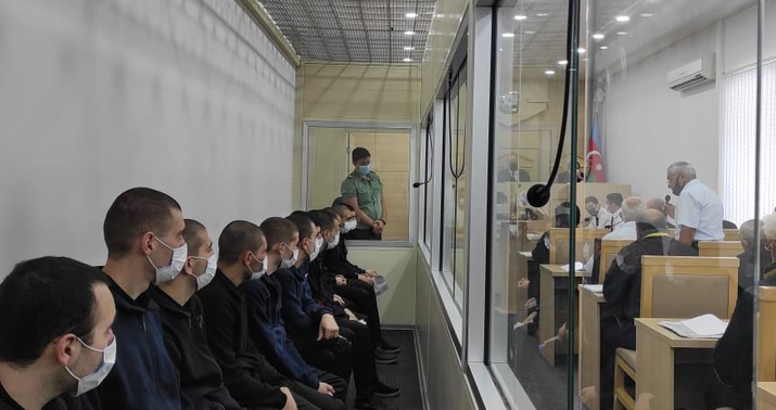 Erməni terrorçu silahlı birləşmənin 13 üzvünün məhkəməsi keçirildi -