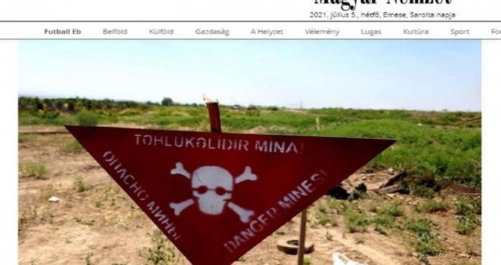 Füzulidə kaset bombasının partlaması ilə bağlı cinayət işi açıldı