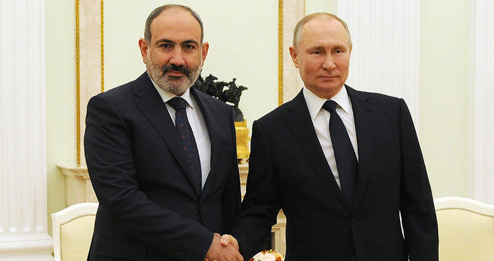 Paşinyan sabah Moskvada Putinlə görüşür -