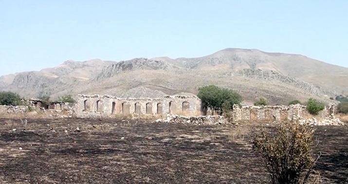 Cəbrayılın Dağ Tumas kəndindən videogörüntülər