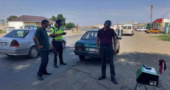 Göygöldə 10 sürücü inzibati məsuliyyətə cəlb edildi