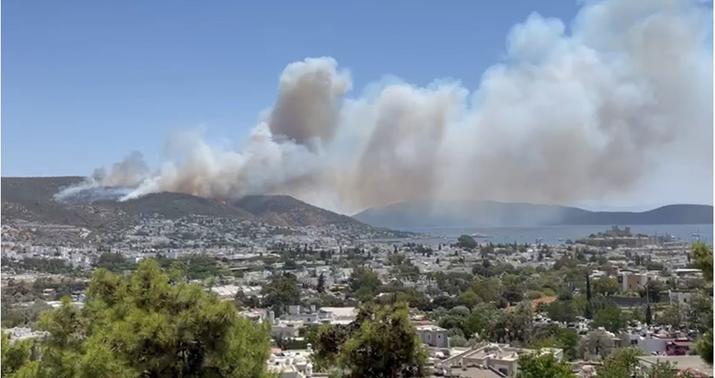 Bodrumda daha bir yanğın