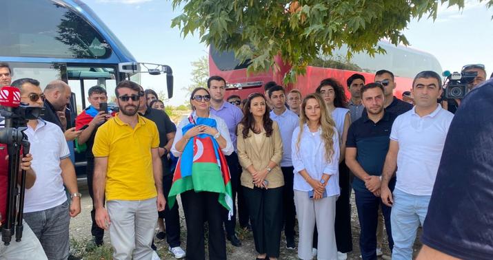 Aparıcı gənclər təşkilatlarının Ağdama səfəri başladı -