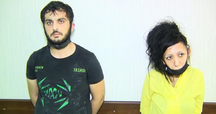 Bakıda narkotik satan qadın və tanışı saxlanıldı -