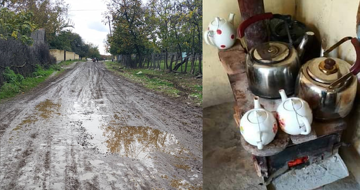 Şəkinin ağır durumda olan kəndi: Qaz yox, yol yox... -