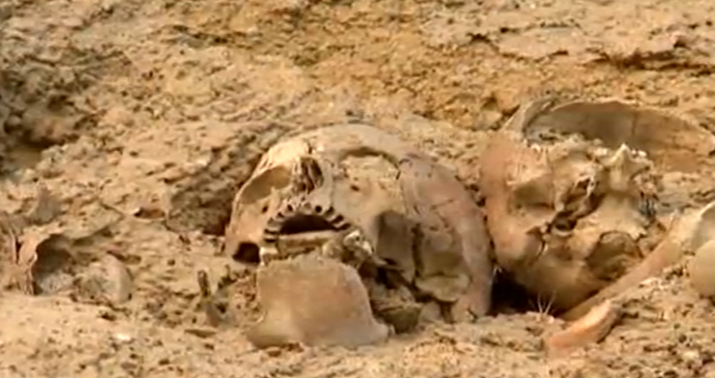 Ağdamın işğaldan azad olunan ərazisində insan sümükləri aşkarlandı –