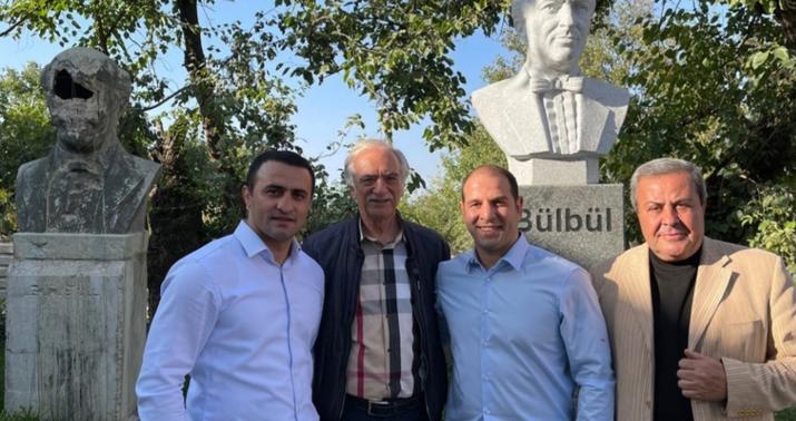 Elnur Məmmədli və Fərid Mansurov Polad Bülbüloğlu ilə Şuşada... -