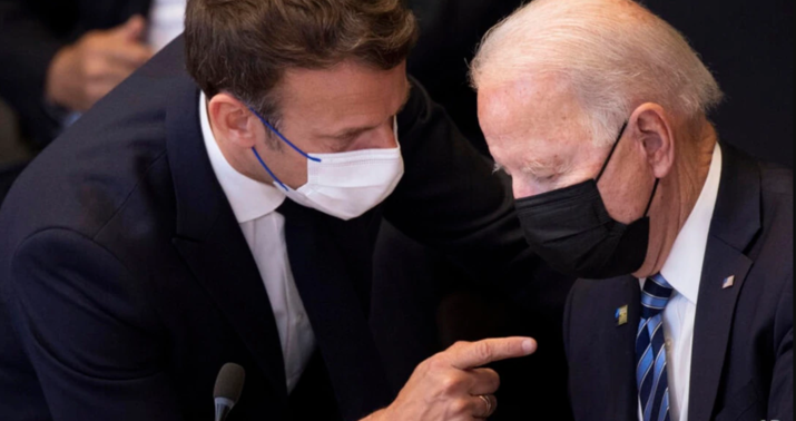 Bayden Makronla görüşəcək