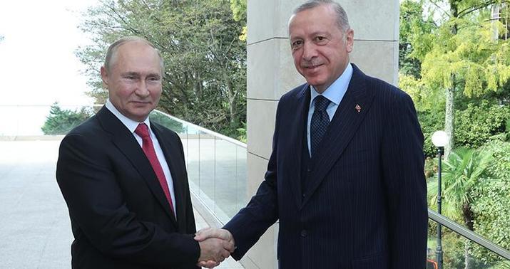 Putinlə görüşən Ərdoğandan açıqlama: