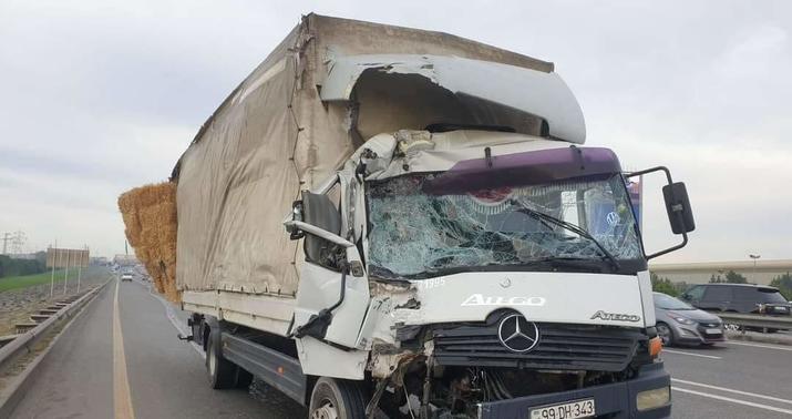 Qəza törədən yük avtomobilinin 19 yaşlı sürücüsü tutuldu