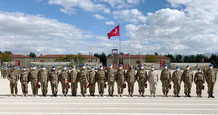 Türkiyədə hərbçilərimizin buraxılış mərasimi keçirildi -