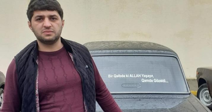 Toy karvanında avtoxuliqanlıq edən sürücü həbs edildi -