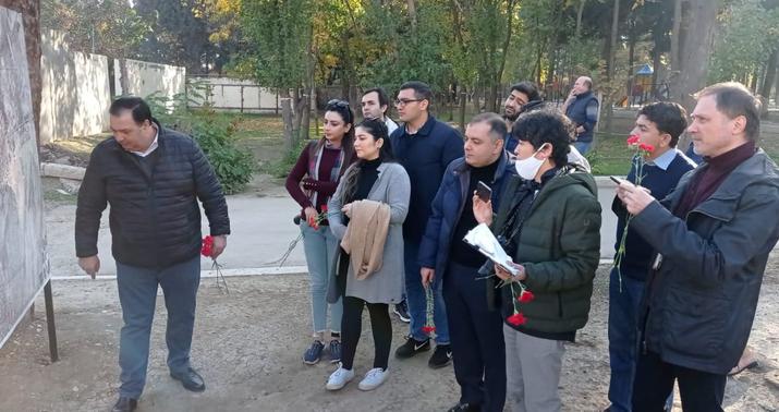 Pakistan və Yaponiya jurnalistləri Gəncə  terroru barədə məlumatlandırıldılar -