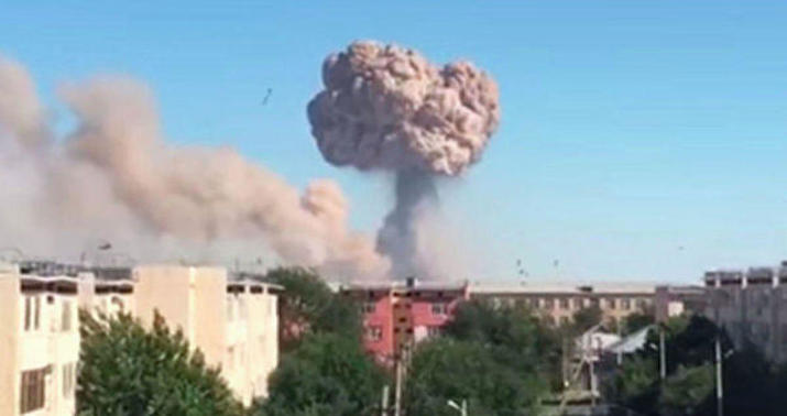 Odessada partlayış