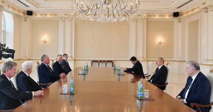 İlham Əliyev Bləkməni  qəbul etdi