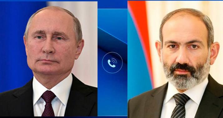 Putin Paşinyanla Qarabağı müzakirə etdi