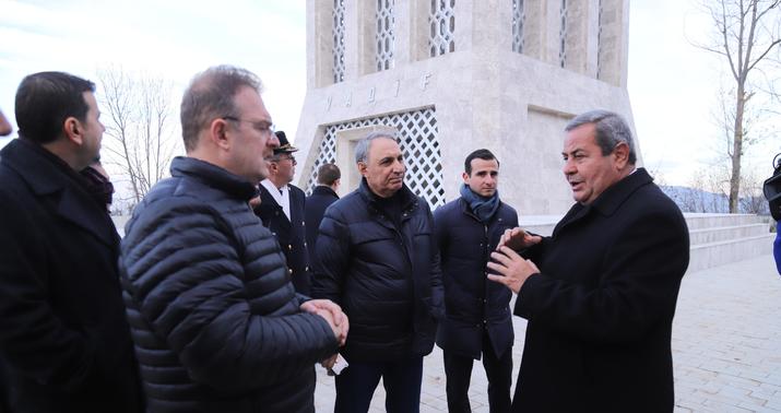 Kamran Əliyevlə  İstanbulun Baş prokuroru Füzuli və Şuşada -