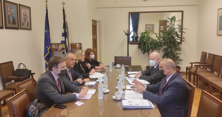 Azay Quliyev Yunanıstanda görüşlər keçirib -