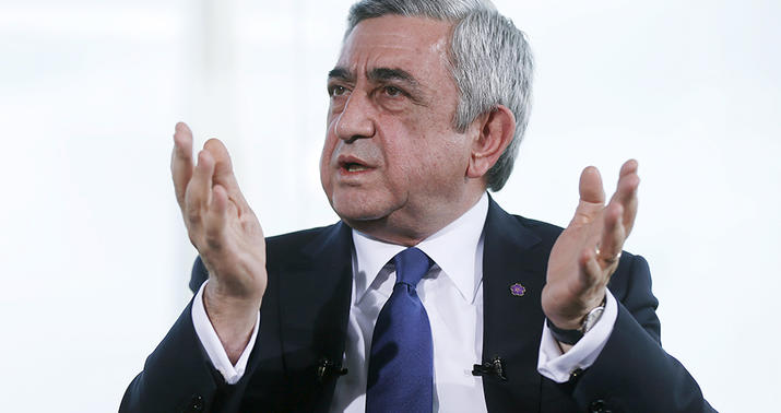 Sərkisyan Qazaxıstan, Qırğızıstan və Belarus liderlərini tənqid etdi: