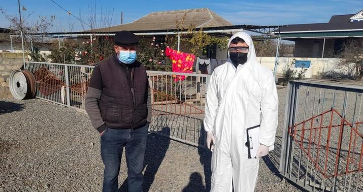 Saatlıda korona xəstəsi saxlanıldı