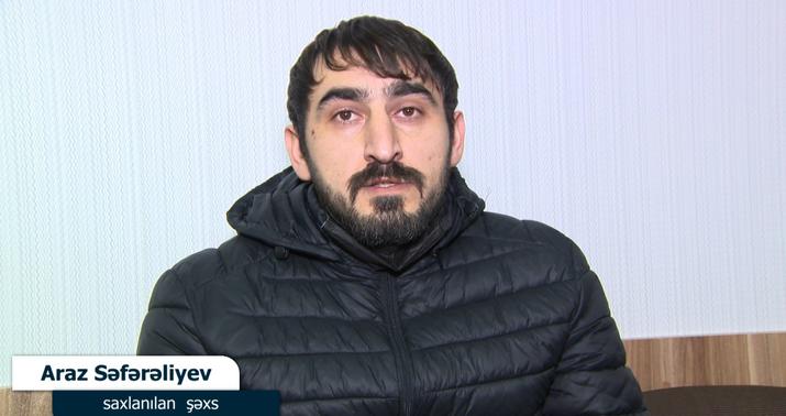 Narkotikin təsiri altında olan taksi sürücüsü saxlanıldı