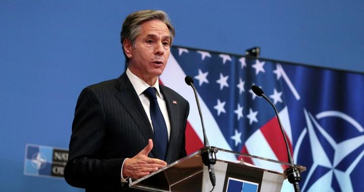 Blinken Ukraynaya gedir