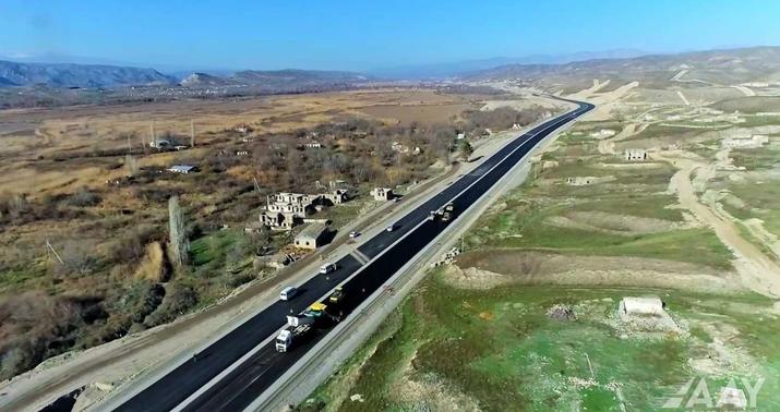 Xudafərin-Qubadlı-Laçın yolu asfaltlanır -