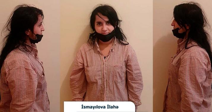 Bakıda qadın narkotacir saxlanıldı