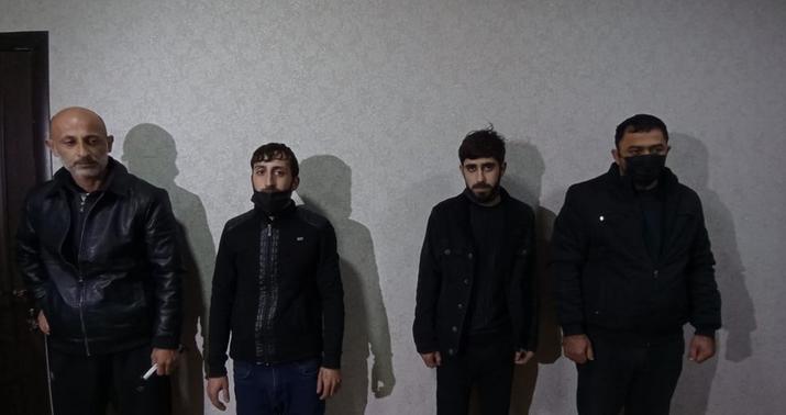 Şirvanda xuliqanlıq edən şəxslər saxlanıldı