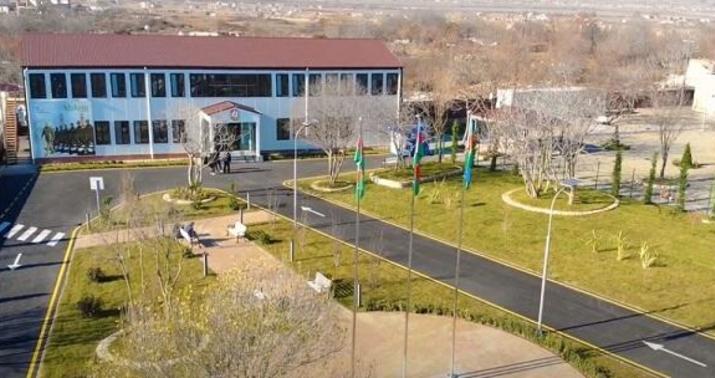 Prezidentin Qarabağdakı nümayəndəsinin qərargahından görüntülər
