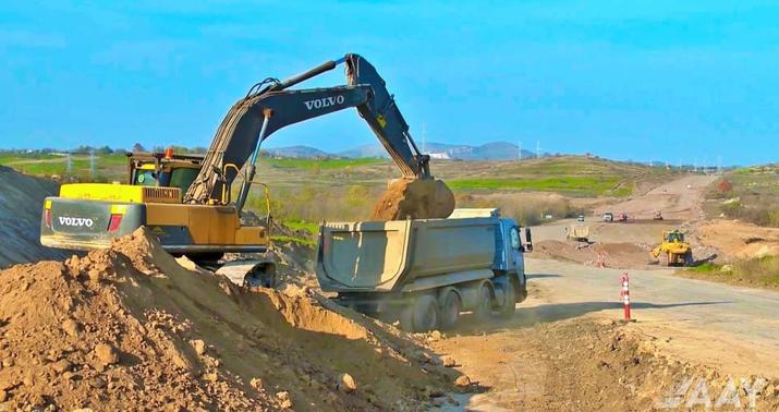 Füzuli-Hadrut avtomobil yolundan yeni görüntülər -