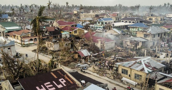 Filippində təbii fəlakət –