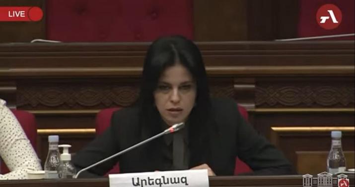 Ermənistan parlamentində qalmaqal: