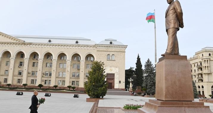 Prezident İlham Əliyev Gəncədə səfərdə oldu -