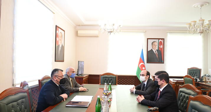 Dövlət Komitəsində fransalı tarixçi ilə görüş oldu