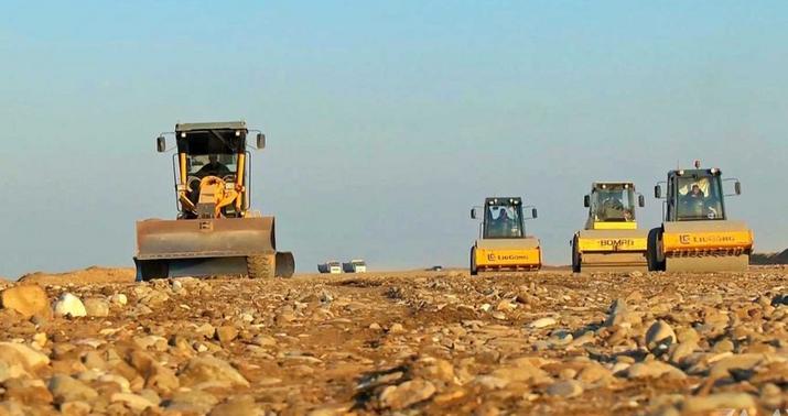 Ağdam-Füzuli avtomobil yolunun tikintisinə başlanıldı -