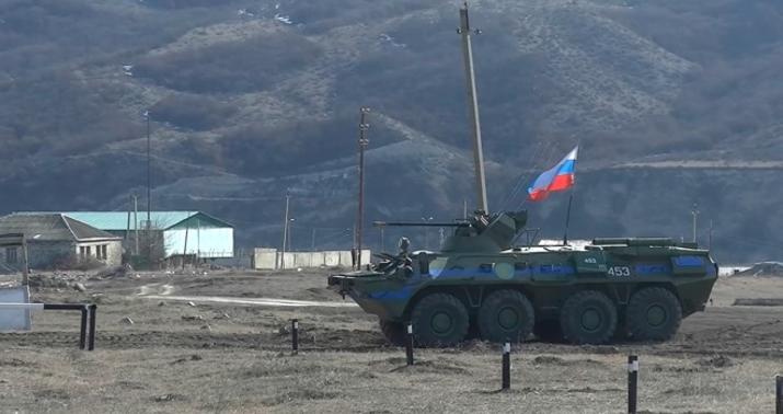 Rus sülhməramlıları Qarabağ poliqonunda –