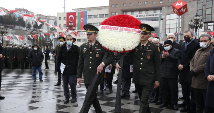 Ankarada Xocalı soyqırımı abidəsi ucaldıldı