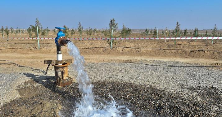 Ağdamın içməli su və tullantı su sistemləri yenidən qurulur -