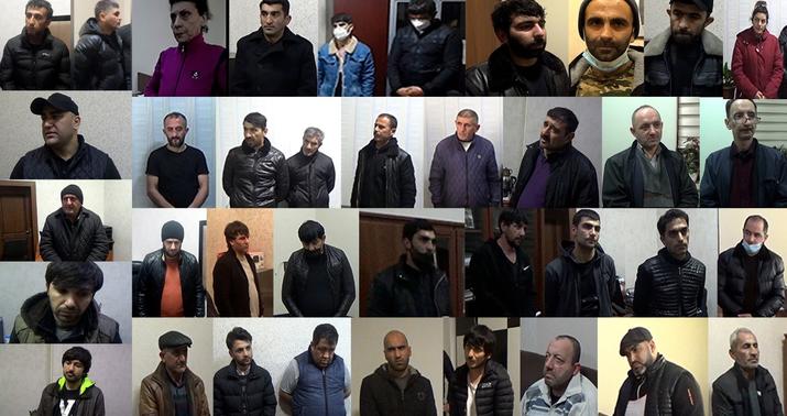 Baş idarə əməliyyat keçirdi: 38 nəfər saxlanıldı –