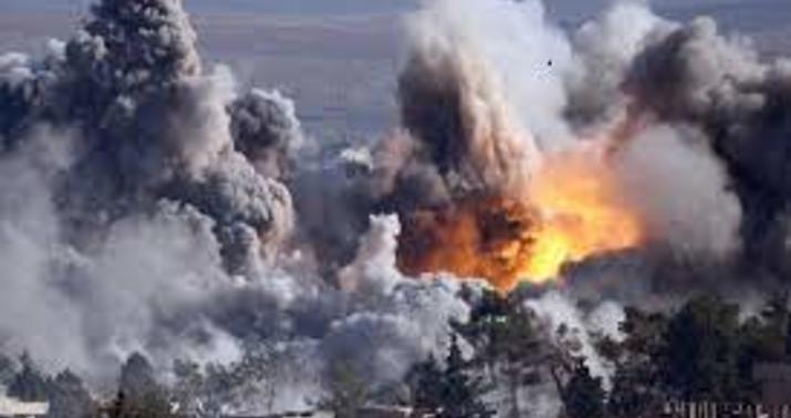 Rus qırıcılar daha bir şəhəri bombaladı -