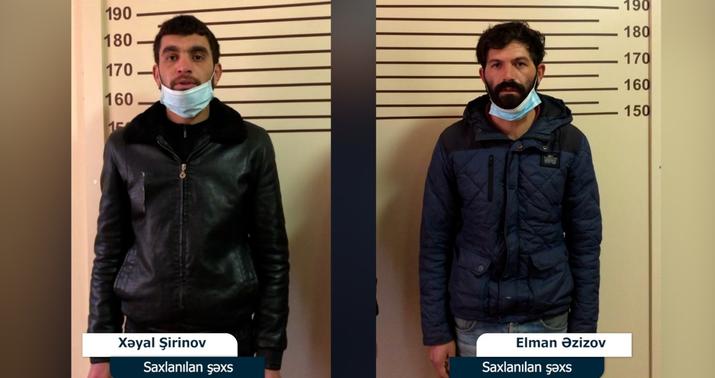 Bakıda bağ evlərindən oğurluq edən şəxslər tutuldu -