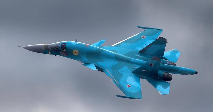 Rusiyanın Su-34 qırıcısı Kiyev səmasında vuruldu