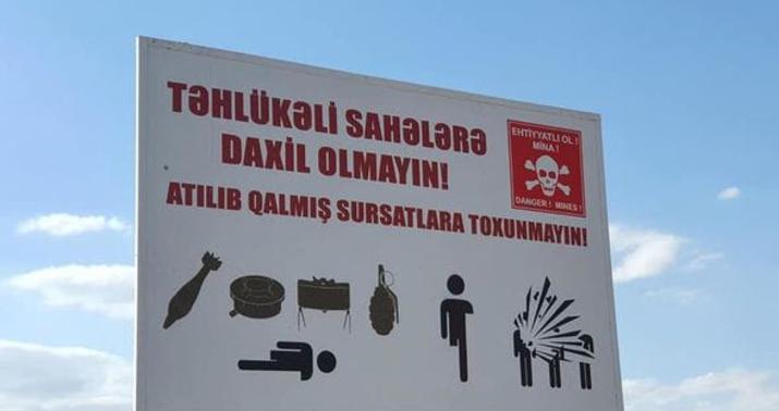 İşğaldan azad olunan kəndlərə gedən şəxslər tutuldu