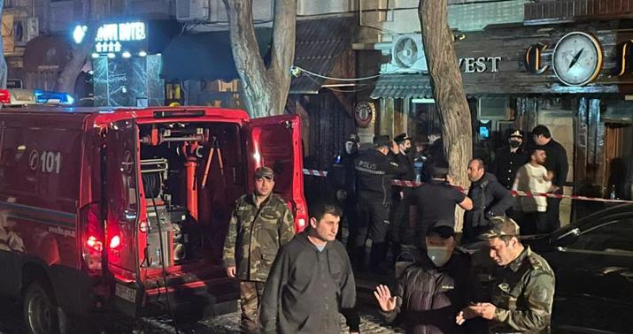 Bakıda gecə klubunda baş verən partlayışla bağlı cinayət işi açıldı