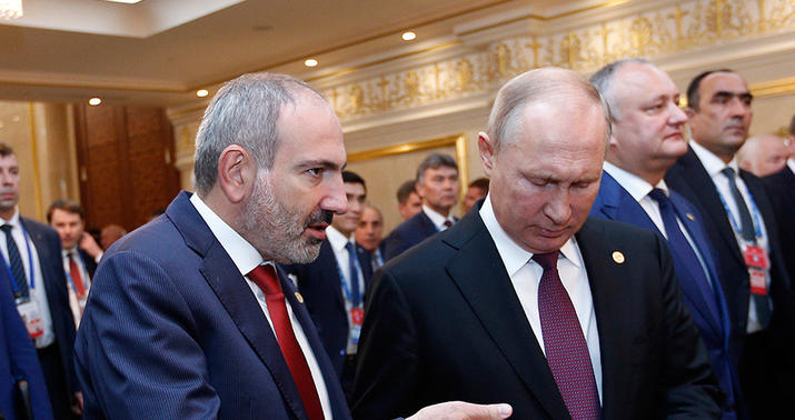 Paşinyan hökumətin iclasında Putinə söz atdı –