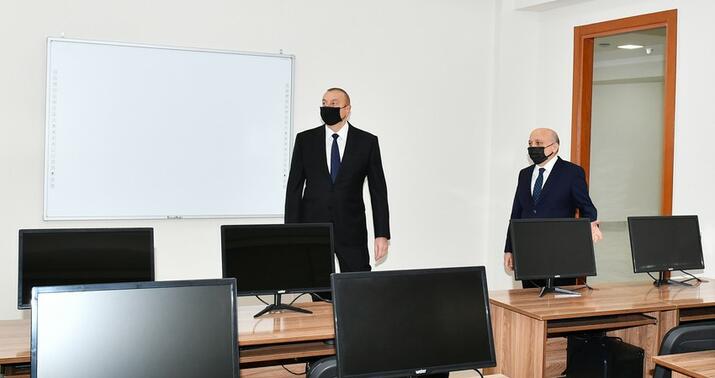 Prezident İlahiyyat İnstitutunun yeni binasının açılışında iştirak etdi -